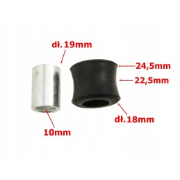 22 bushing shock absorber bushing up and down atv quad bashan cross 110 200 250