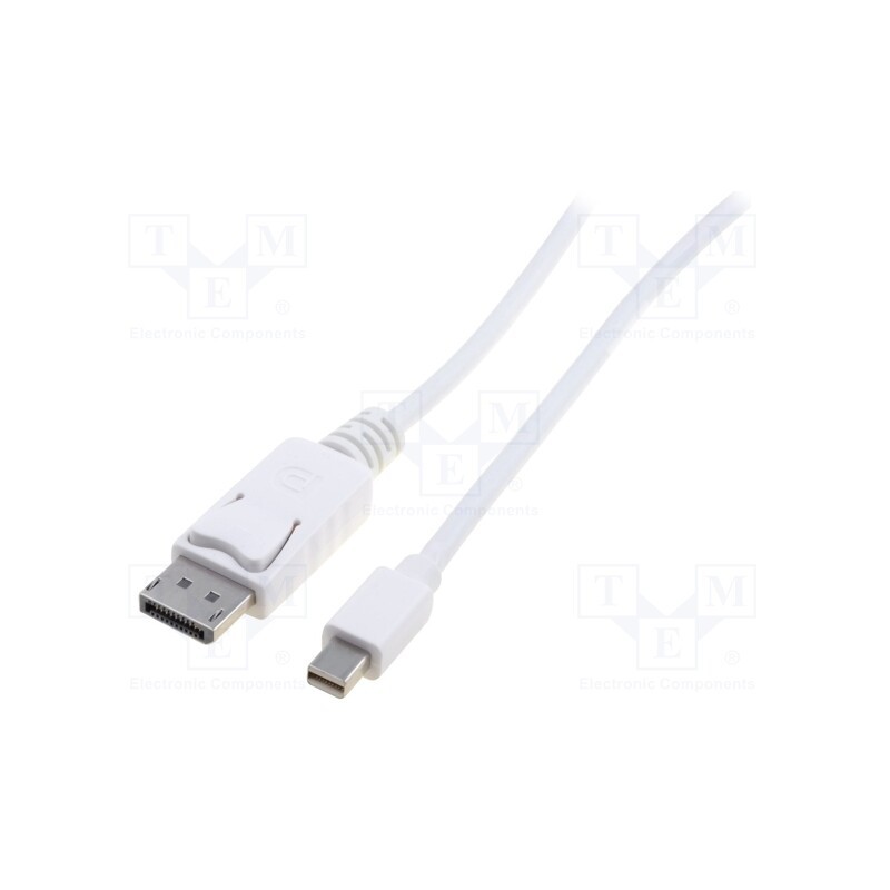1 pcs x DIGITUS - AK-340102-020-W - Cable, DisplayPort 1.1a, 2m, white