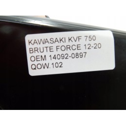 Exhaust muffler cover Kawasaki KVF 750 Brute Force 12 20 OEM 14092 0897