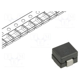 1 pcs x EATON ELECTRONICS - FP0705R1-R10-R - Inductor: wire, SMD, 105nH, Ioper: 43A, Isat: 34A, 7x7x4.95mm, 250uΩ