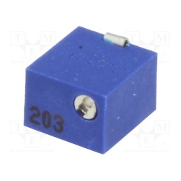 1 pcs x SR PASSIVES - 1801WSMD-20K - Potentiometer: mounting, vertical,multiturn, 20kΩ, 250mW, SMD