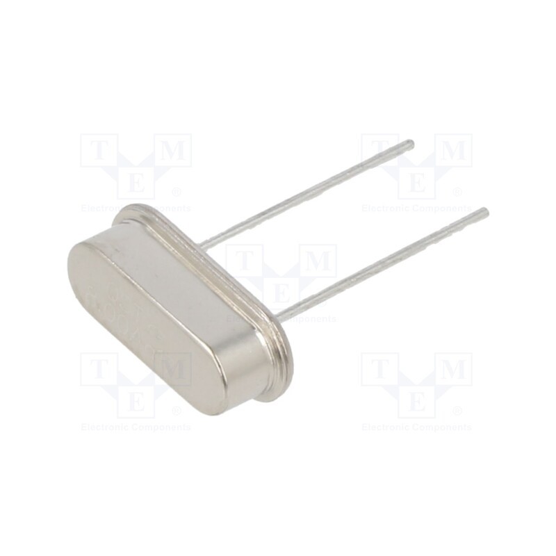 1 pcs x QST - QT49-8.000MEEJ-B - Resonator: quartz, 8MHz, ±10ppm, 18pF, THT, 11.5x5x3.68mm