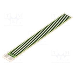 1 pcs x TELPOD - GBR-619-230-80-2 - Resistor: thick film, heating, glued, 661.2Ω, 80W, 76.2x9.53x1mm