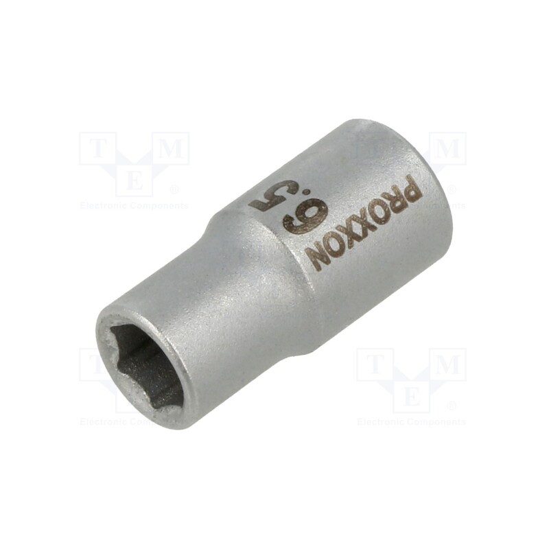 1 pcs x PROXXON - 23715 - Socket, 6-angles,socket spanner, HEX 6,5mm, 1/4'