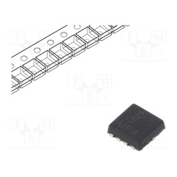 3 pcs x DIODES INCORPORATED - DMN1004UFV-7 - Transistor: N-MOSFET, unipolar, 12V, 55A, 0.9W, PowerDI®3333-8