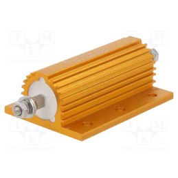 1 pcs x SR PASSIVES - AHP85W-10RJ - Resistor: wire-wound, with heatsink, 10Ω, 85W, ±5%, 50ppm/°C