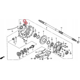 O ring oil filler cap honda trx 90 250 400 420 450 500 650 680