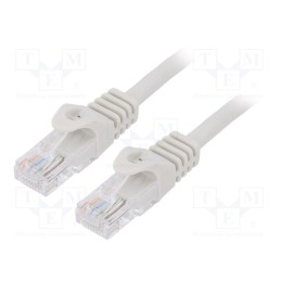 1 pcs x GEMBIRD - PP6U-20M - Patch cord, U/UTP, 6, stranded, CCA, PVC, grey, 20m, 26AWG