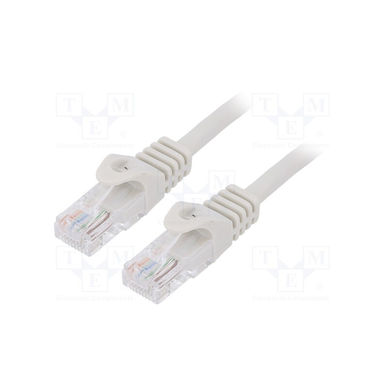 1 pcs x GEMBIRD - PP6U-20M - Patch cord, U/UTP, 6, stranded, CCA, PVC, grey, 20m, 26AWG
