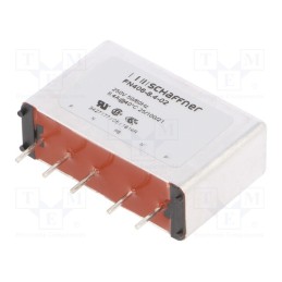 1 pcs x SCHAFFNER - FN406-8.4-02 - Filter: anti-interference, single-phase, 250VAC, Cx: 100nF, 1MΩ
