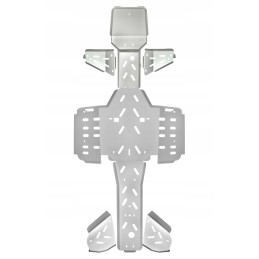 Engine covers for the Segway Snarler AT6 L chassis frame