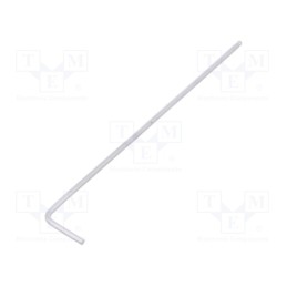 1 pcs x WIHA - 1392 - Wrench, hex key,spherical, HEX 1,5mm, Overall len: 91mm