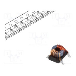 1 pcs x TRACO POWER - TCK-162 - Inductor: wire, SMD, 55.6uH, 30mΩ, -40÷125°C, ±25%, 6.5x6x4.5mm, 1A