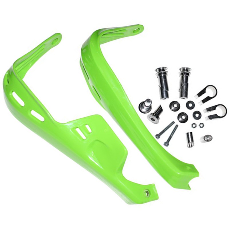 Handbars green covers mx cross enduro quad atv