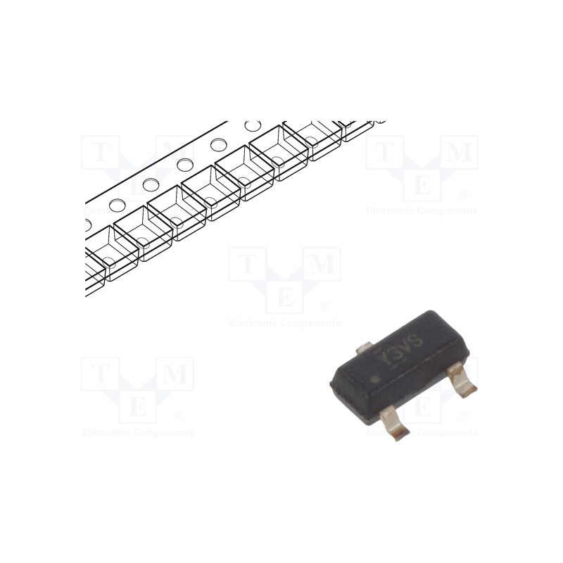 1 pcs x TEXAS INSTRUMENTS - TLVH431IDBZT - IC: voltage reference source, 1.24V, ±1.5%, SOT23, , 70mA