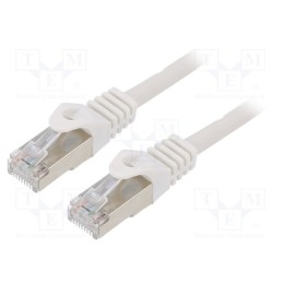 1 pcs x GEMBIRD - PP6-3M - Patch cord, F/UTP, 6, stranded, CCA, PVC, grey, 3m, RJ45 plug, 26AWG