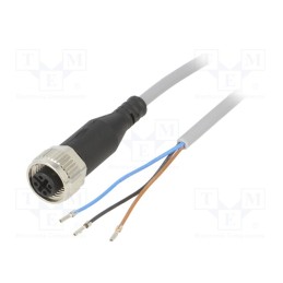 1 pcs x FESTO - 541363 - Connection lead, M12, PIN: 3, straight, 2.5m, plug, 250VAC, 4A, NEBU