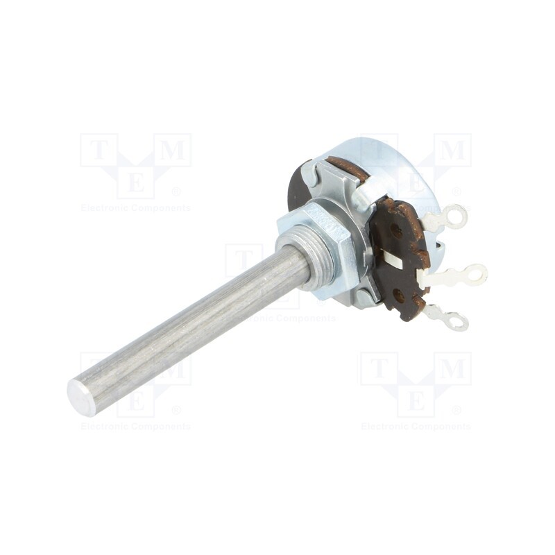 1 pcs x AB Elektronik - 3104607990 - Potentiometer: shaft, single turn, 10kΩ, 4W, ±10%, 6mm, wirewound