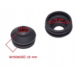 Cover for the end of the wishbone pin for quad atv 200 250