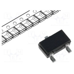 3 pcs x INFINEON TECHNOLOGIES - BSR316PH6327XTSA1 - Transistor: P-MOSFET, unipolar, -100V, -0.29A, 0.5W, SC59