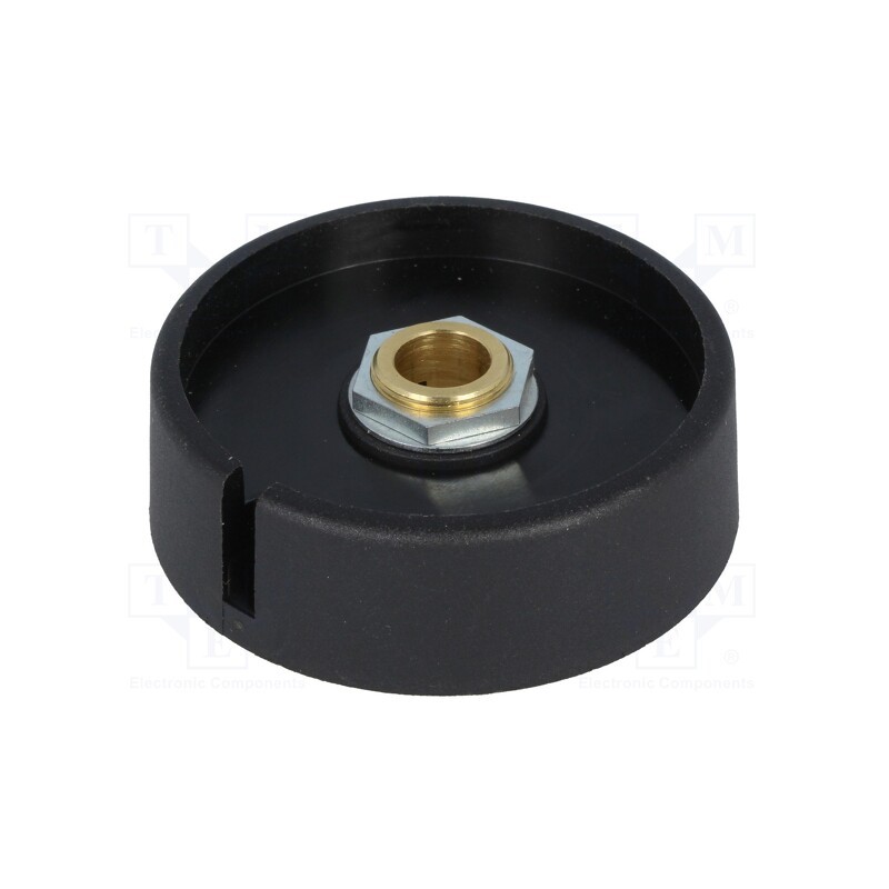 1 pcs x OKW - A3050089 - Knob, with pointer, polyamide, Øshaft: 8mm, Ø50x16mm, black