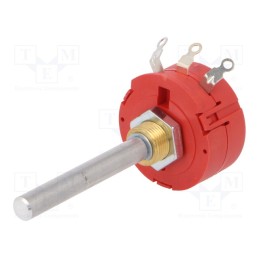 1 pcs x AB Elektronik - 3114307999 - Potentiometer: shaft, single turn, 10kΩ, 2W, ±10%, 6mm, wirewound