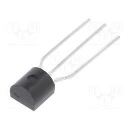 5 pcs x ONSEMI - 2N6520TA - Transistor: PNP, bipolar, 350V, 0.5A, 0.625W, TO92