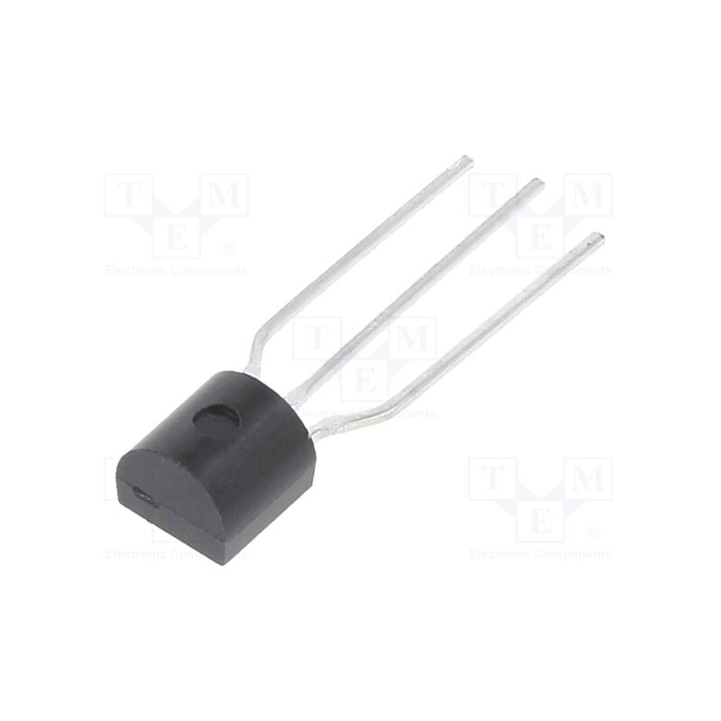 5 pcs x ONSEMI - 2N6520TA - Transistor: PNP, bipolar, 350V, 0.5A, 0.625W, TO92