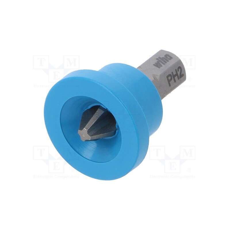 1 pcs x WIHA - 39382 - Screwdriver bit, Phillips, PH2, Overall len: 25mm, DryWall Stop