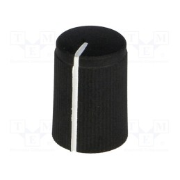 1 pcs x CLIFF - FC7249 - Knob, with pointer, aluminium,plastic, Øshaft: 6mm, Ø10x15mm