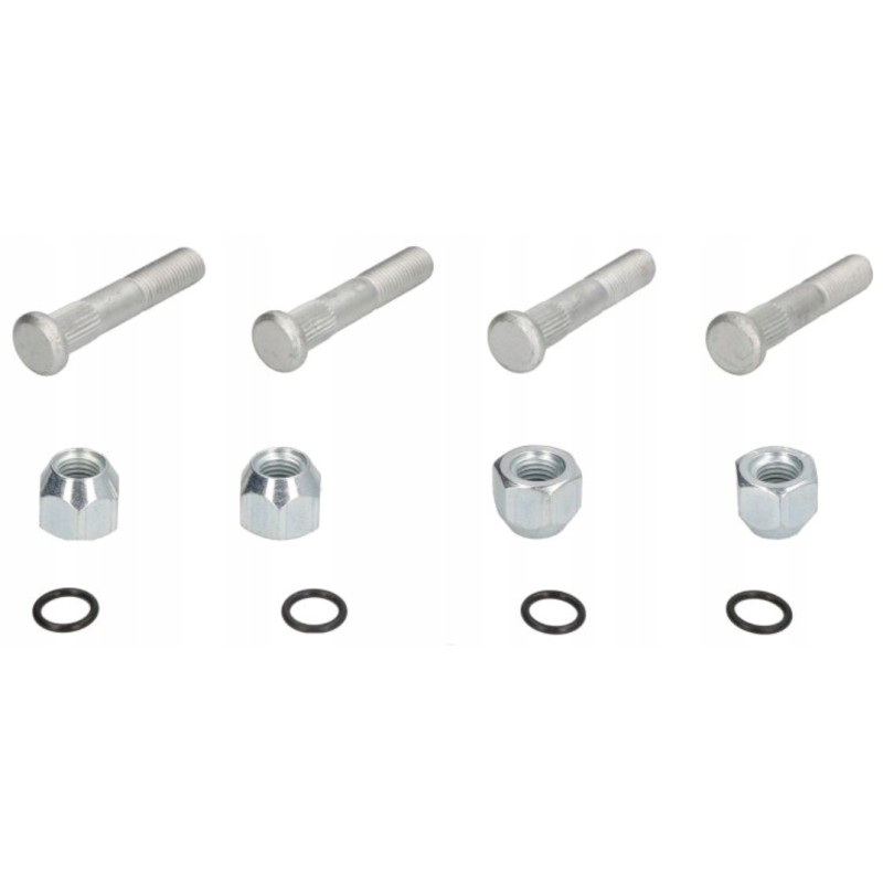 Wheel studs with nuts suzuki lt f400f 08 12