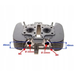 Atv kinroad jialing 250 4t 2 piston cylinder head