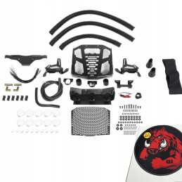 Raising the radiator snorkle cfmoto 850 1000 18