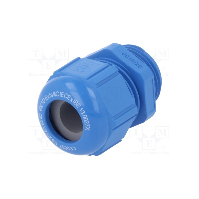 1 pcs x LAPP - 54115425 - Cable gland, M20, 1.5, IP68, polyamide, blue