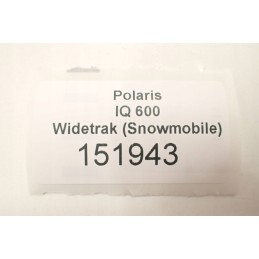 Polaris iq 600 widetrak seat, heated 2-seater sofa