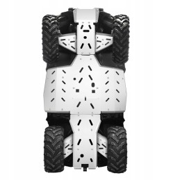 Covers for the bottom of the engine, chassis frame, cf moto 550 long