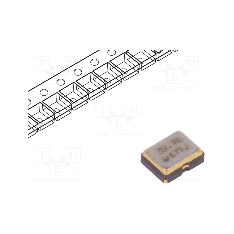 1 pcs x IQD FREQUENCY PRODUCTS - LFSPXO009686CUTT - Generator: quartz, 32768Hz, SMD, 3.3V, ±50ppm, -40÷85°C
