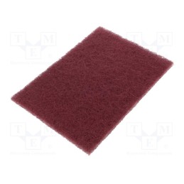 1 pcs x 3M - 7100182554 - Cleaning cloth: micro abrasives material, 158x224mm, brown