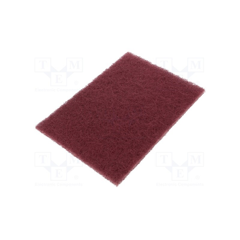 1 pcs x 3M - 7100182554 - Cleaning cloth: micro abrasives material, 158x224mm, brown