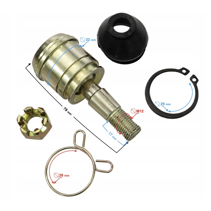 Swing arm pin jla 21b