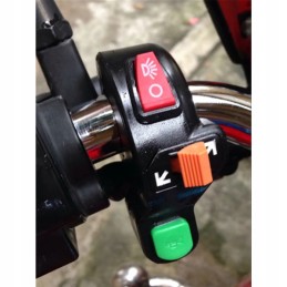 Motorcycle switch, horn, turn signal, lights