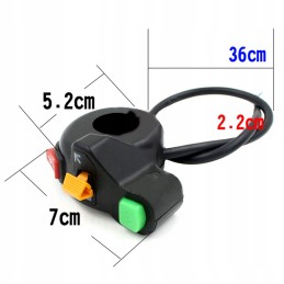 Motorcycle switch, horn, turn signal, lights