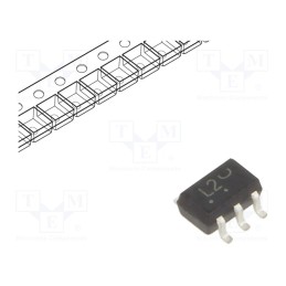 3 pcs x ONSEMI - NLV17SZ08DFT2G - IC: digital, AND, Ch: 1, IN: 2, SMD, SC88A, 1.65÷5.5VDC, -55÷125°C