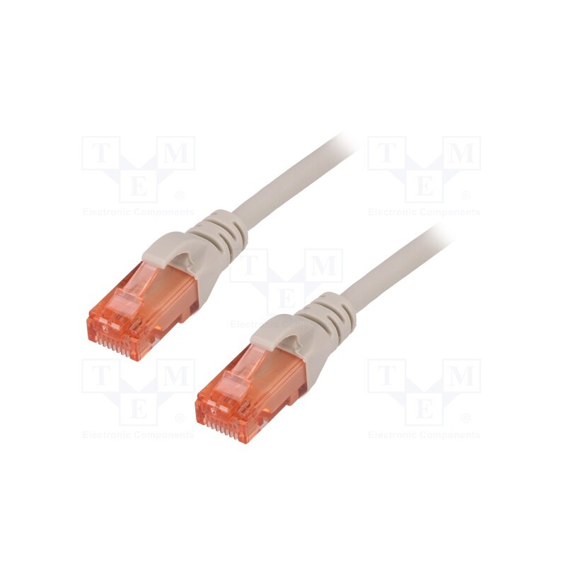 1 pcs x DIGITUS - DK-1617-020 - Patch cord, U/UTP, 6, stranded, Cu, LSZH, grey, 2m, 26AWG