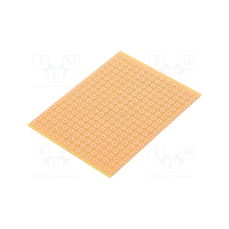 1 pcs x RADEMACHER - 810-2 - Board: universal, single sided,prototyping, W: 100mm, L: 75mm