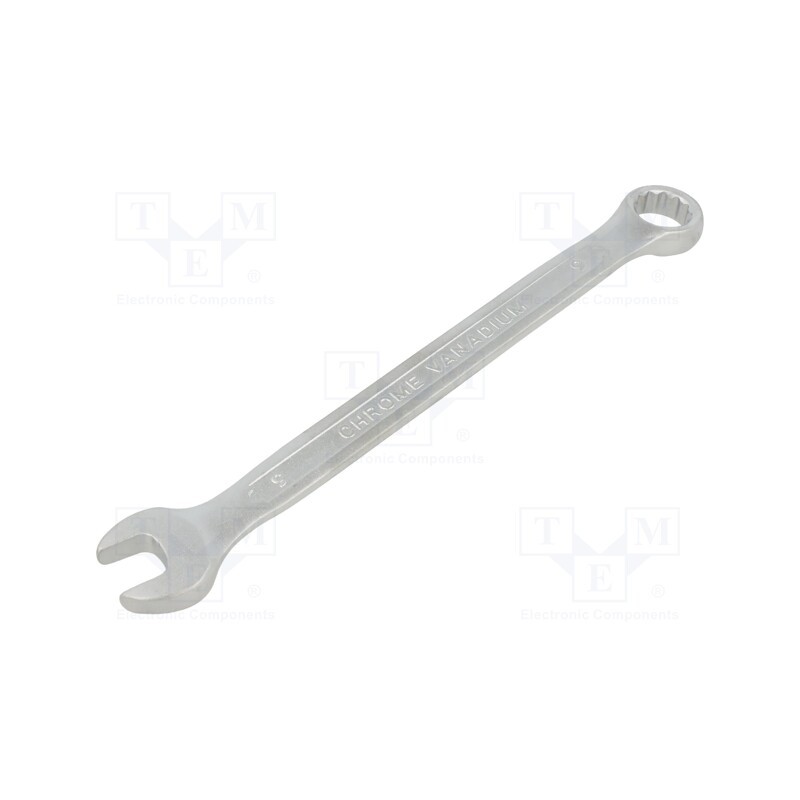 1 pcs x BM GROUP - 16509 - Wrench, combination spanner, 9mm, Overall len: 130mm