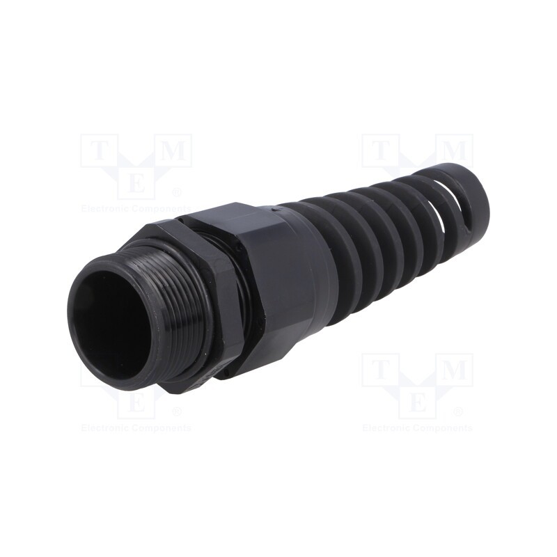 1 pcs x BM GROUP - BM4021SN - Cable gland, with strain relief, PG21, IP68, polyamide, black