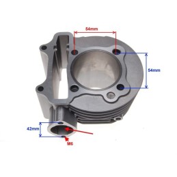Atv 150 57 4mm piston cylinder cylinder gasket gl