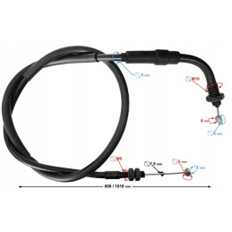 Voge 300ac throttle cable