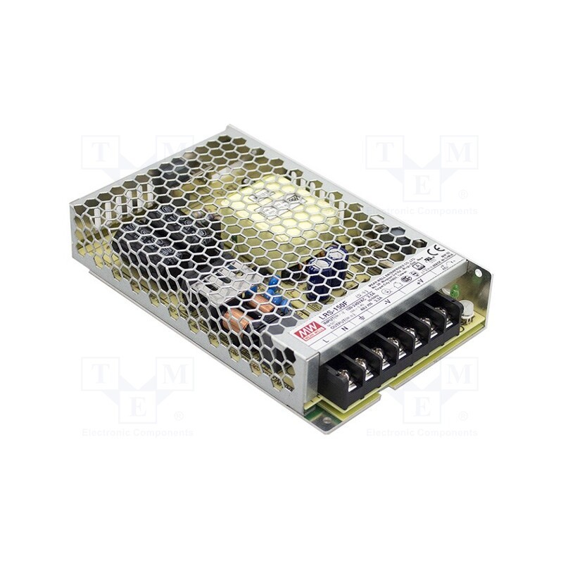 1 pcs x MEAN WELL - LRS-150F-48 - Power supply: switched-mode, for building in,modular, 158.4W